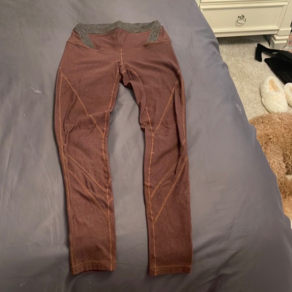 Prank brown leggings